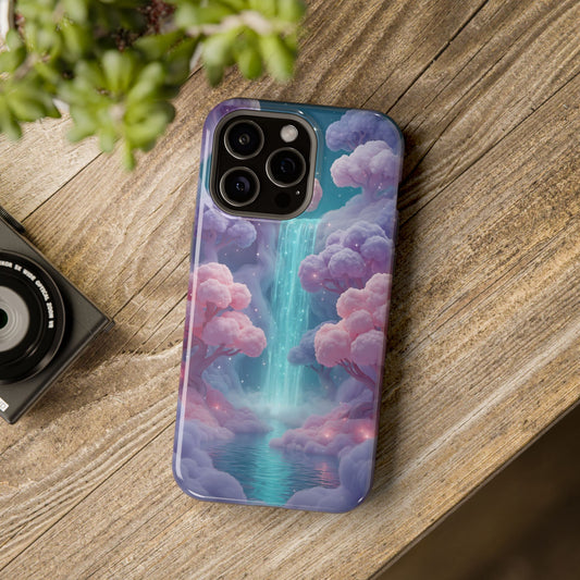Dreamscape Oasis: Ethereal Pastel Fairycore MagSafe Case