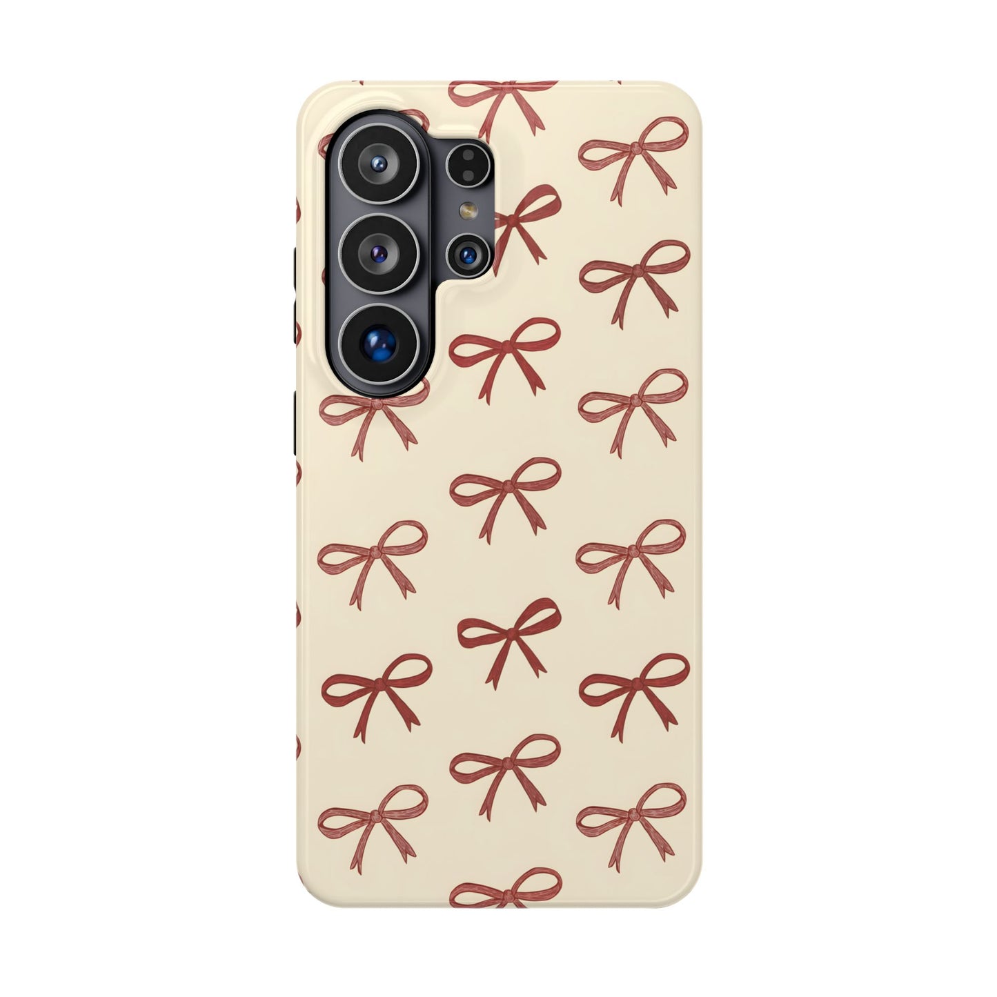 Burgundy Bows Coquette Magnetic Tough Case