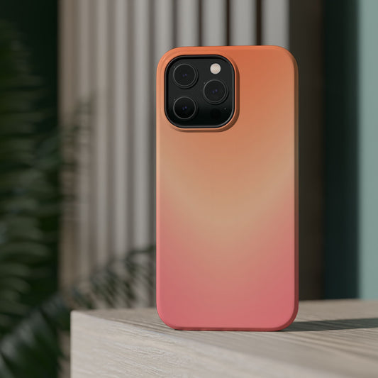 Peach to Rose Pastel Gradient Magnetic Case