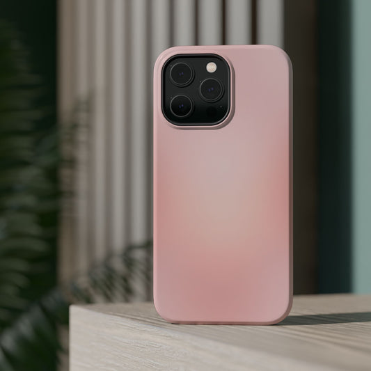 Soft Rose Gradient Magnetic Impact Case