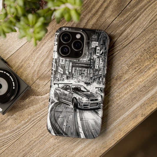 Tokyo Drift Manga Skyline Magnetic Tough Case