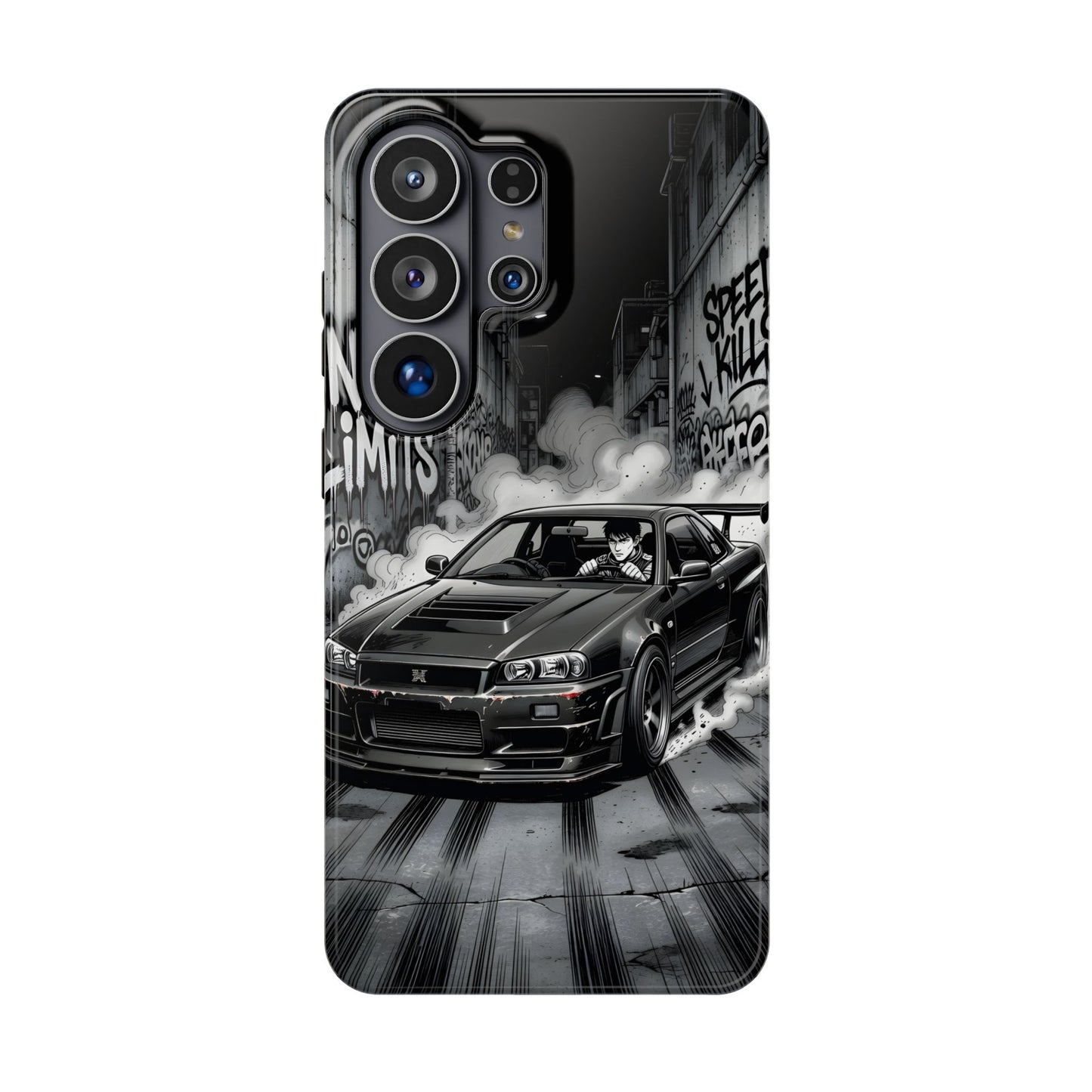 No Limits JDM Manga Skyline Magnetic Case