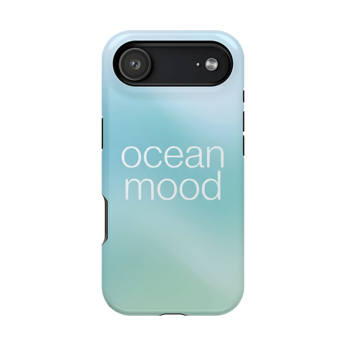Teal & Sand Gradient Magnetic Impact Case - Ocean Mood