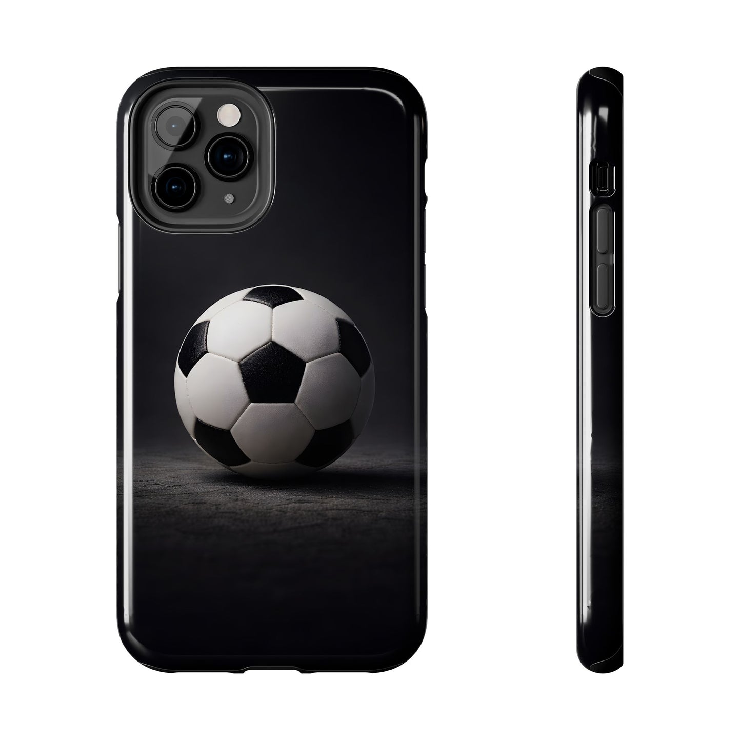Professional Soccer Ball Tough Case - Minimalist Sports Cover for iPhone & Samsung