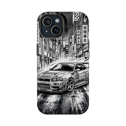 JDM Skyline Tokyo Drift Magnetic Impact Case