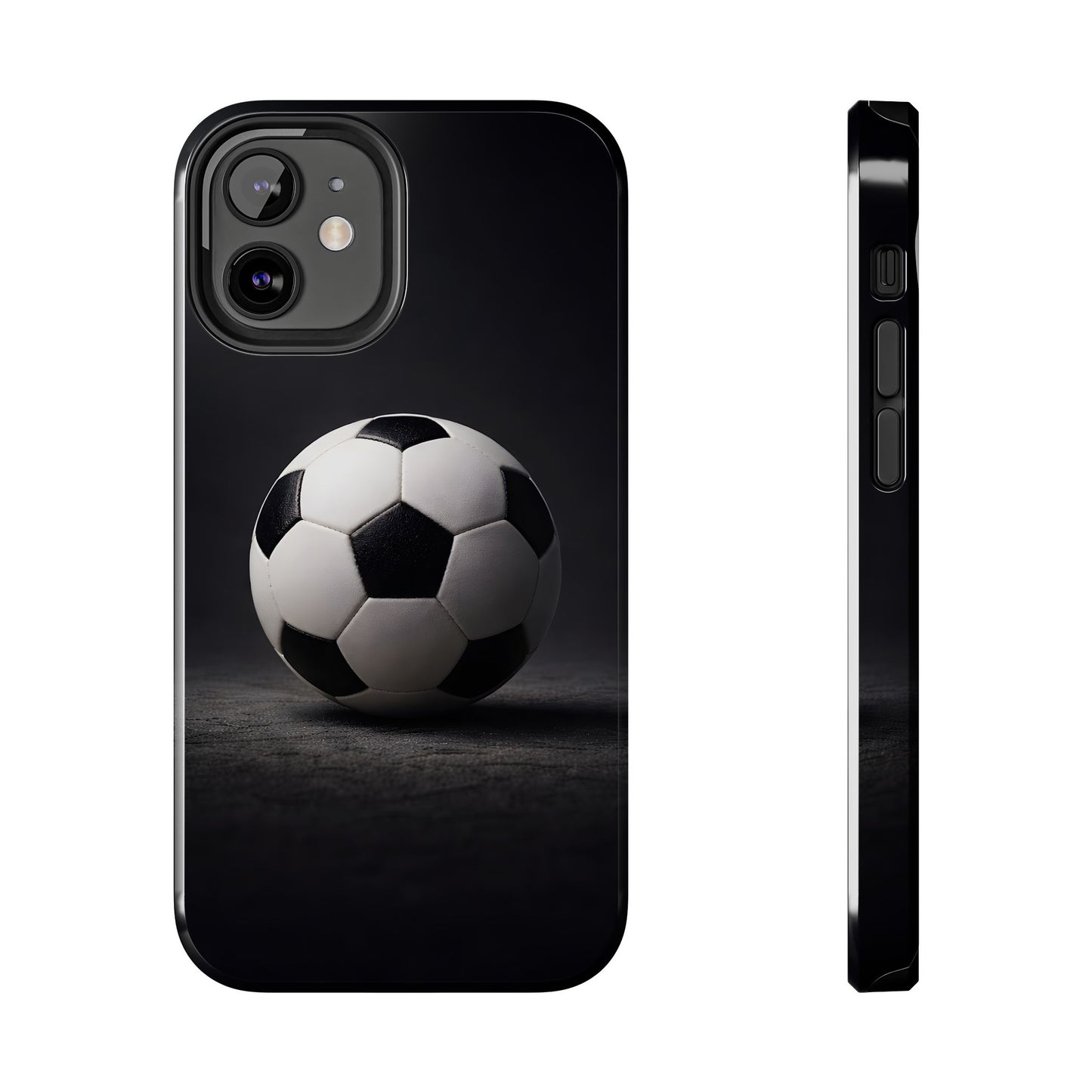 Professional Soccer Ball Tough Case - Minimalist Sports Cover for iPhone & Samsung