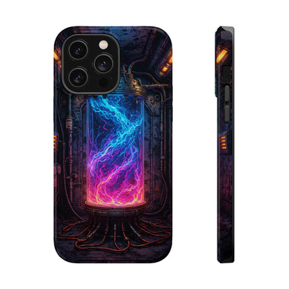Neon Reactor: Cyberpunk Energy Core MagSafe Case