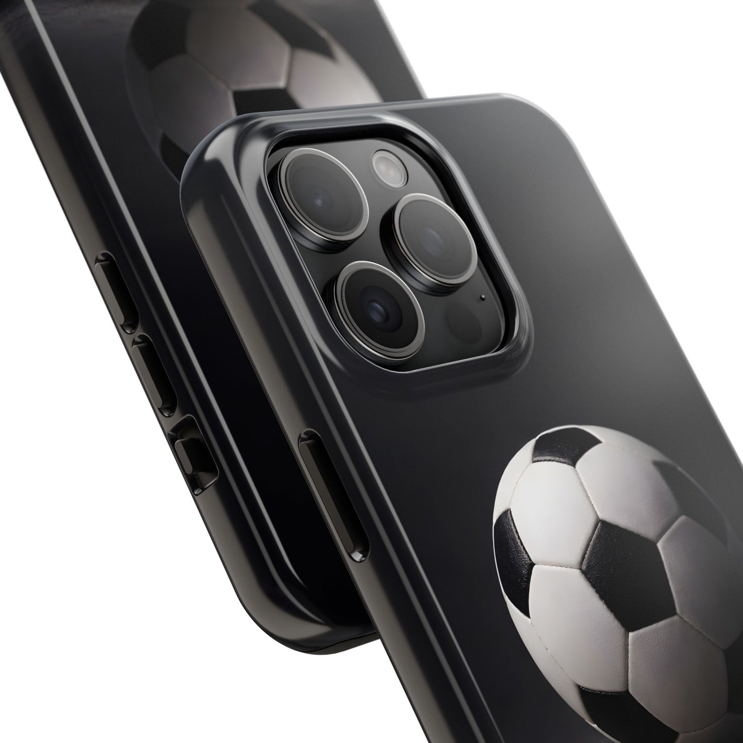 Professional Soccer Ball Tough Case - Minimalist Sports Cover for iPhone & Samsung