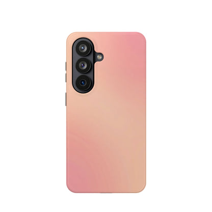 Soft Peach to Blush Gradient Magnetic Case