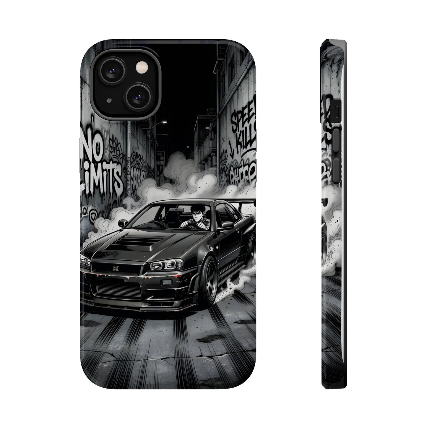 No Limits JDM Manga Skyline Magnetic Case
