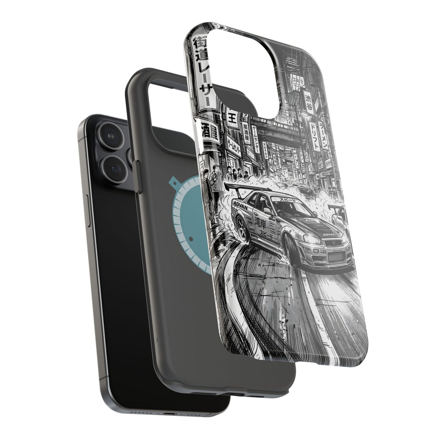 Tokyo Drift Manga Skyline Magnetic Tough Case