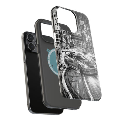 Tokyo Drift Manga Skyline Magnetic Tough Case