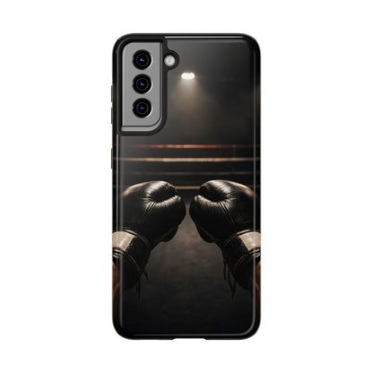 Boxing Gloves Ring POV Tough Case - Cinematic Combat Sports Cover for iPhone & Samsung