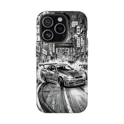 Tokyo Drift Manga Skyline Magnetic Tough Case