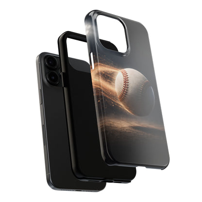 Epic Baseball Home Run Tough Case - Hyper-Realistic Sports Cover for iPhone & Samsung