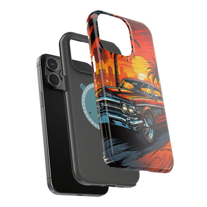 Vice City Cruiser: Comic Style Muscle Car MagSafe Case