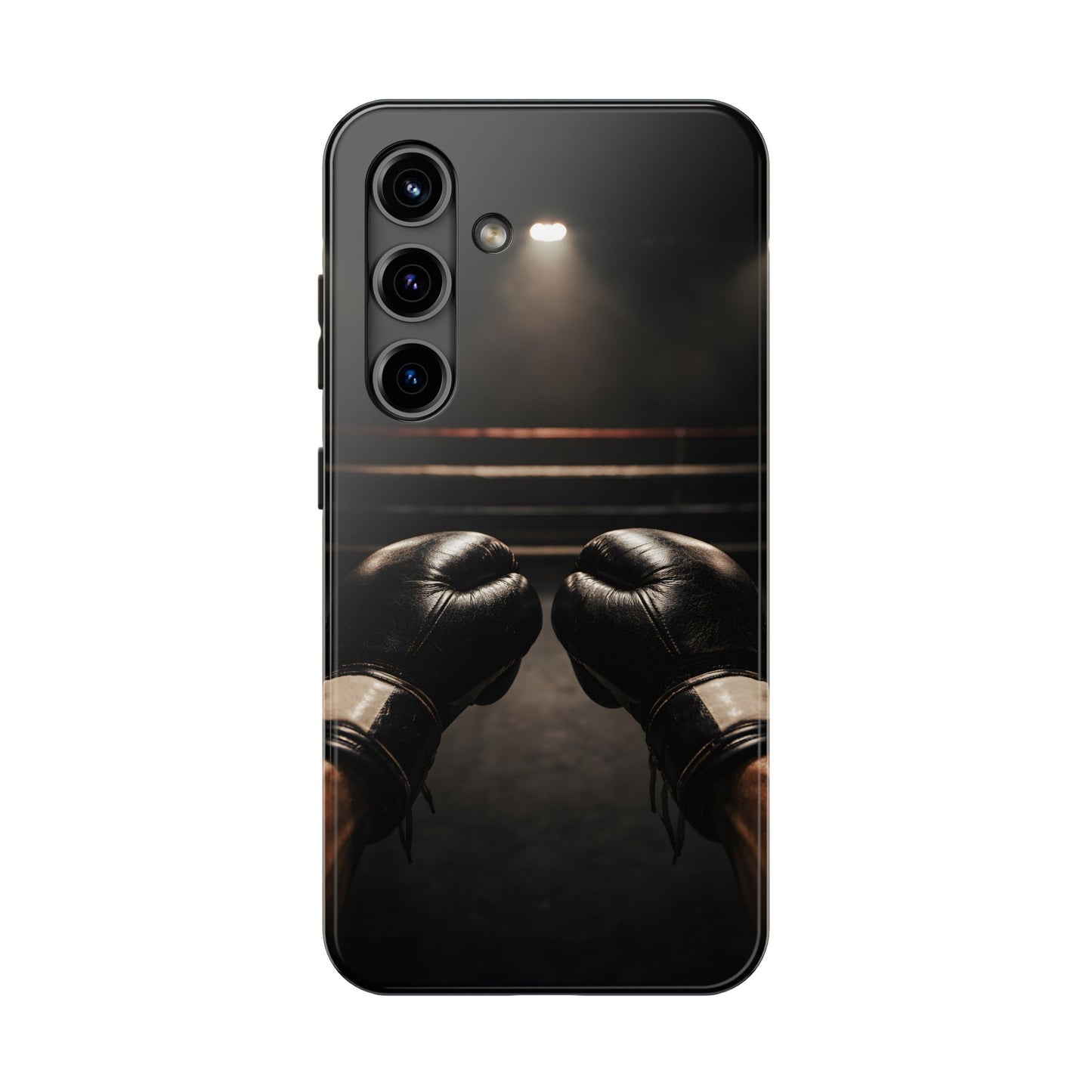 Boxing Gloves Ring POV Tough Case - Cinematic Combat Sports Cover for iPhone & Samsung