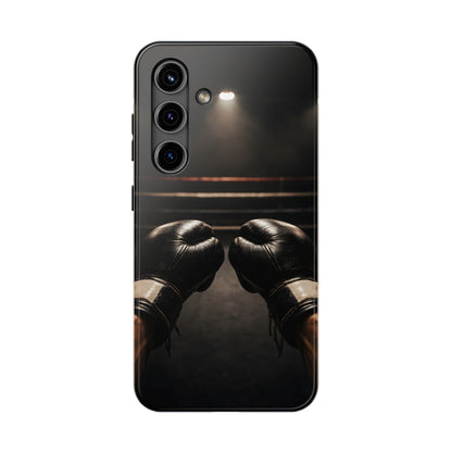 Boxing Gloves Ring POV Tough Case - Cinematic Combat Sports Cover for iPhone & Samsung