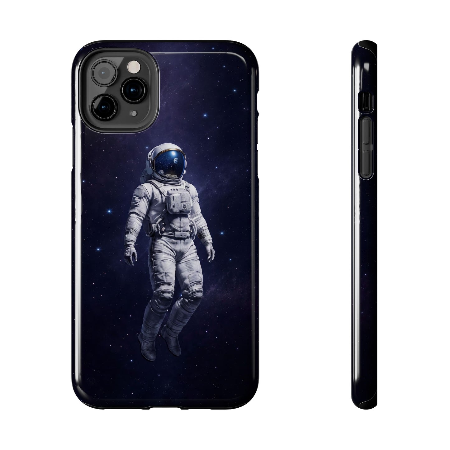 Deep Space Astronaut Tough Case - Realistic Cosmic Explorer Cover for iPhone & Samsung