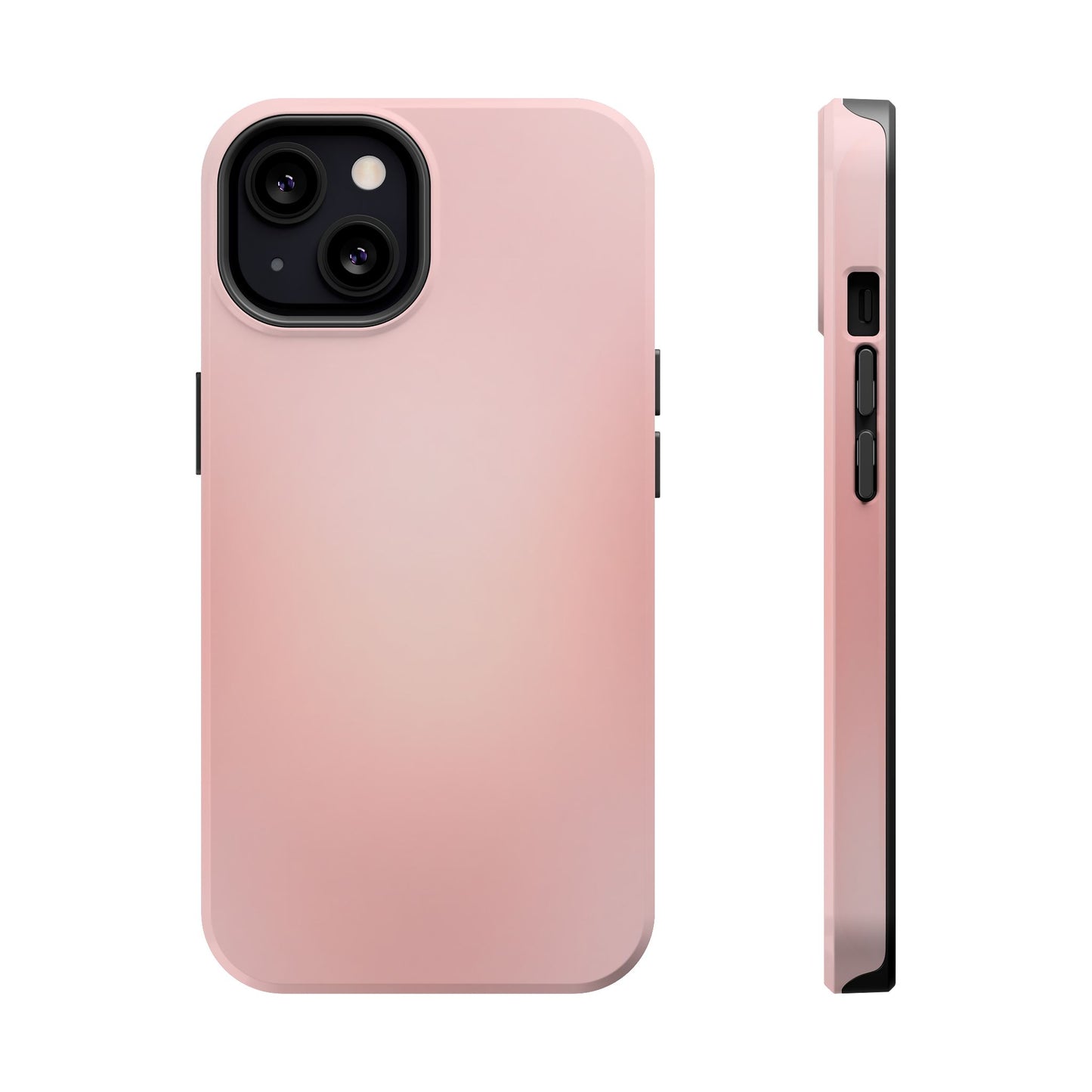 Soft Rose Gradient Magnetic Impact Case