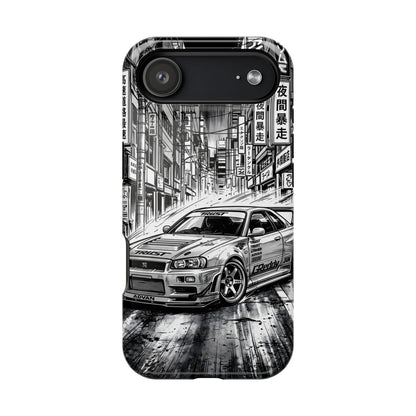 JDM Skyline Tokyo Drift Magnetic Impact Case