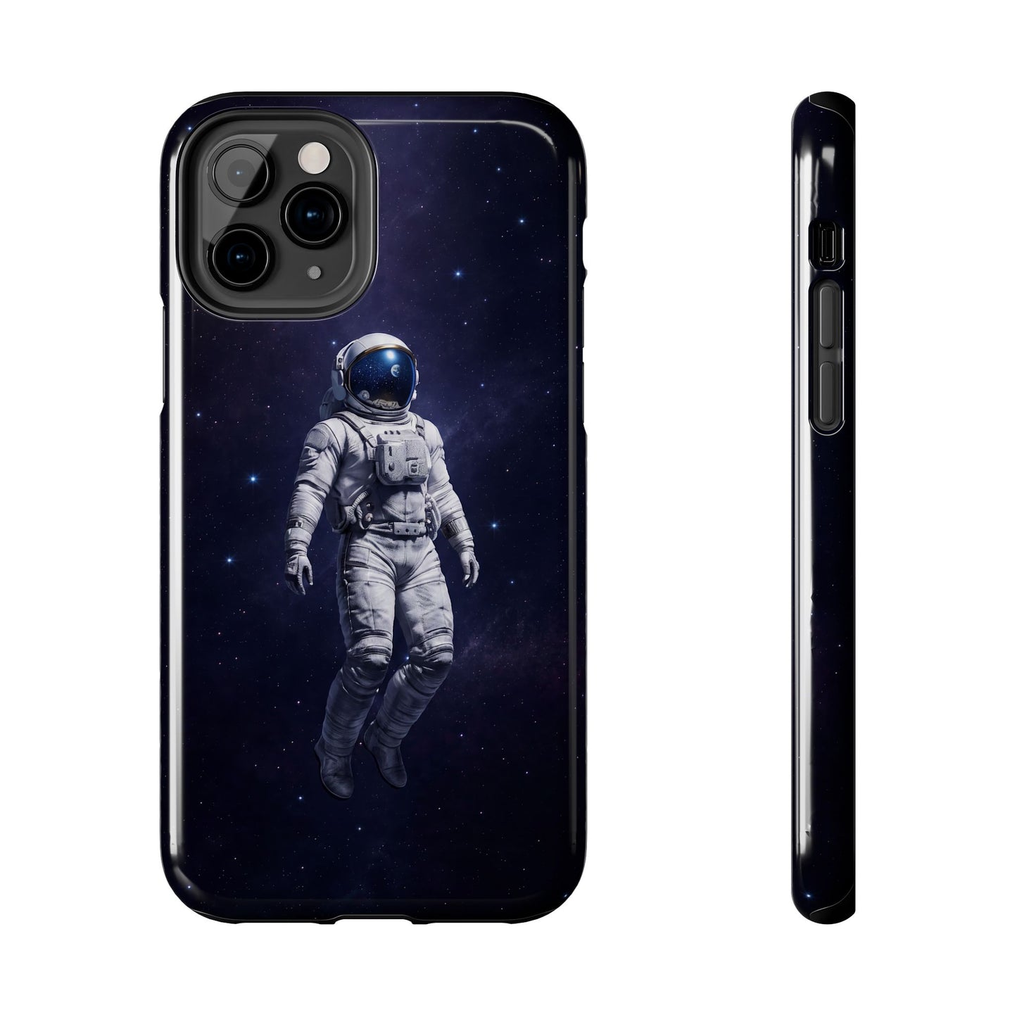 Deep Space Astronaut Tough Case - Realistic Cosmic Explorer Cover for iPhone & Samsung