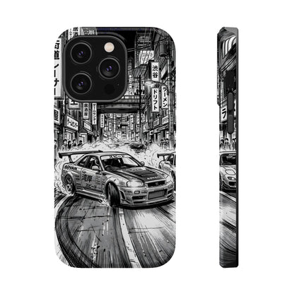 Tokyo Drift Manga Skyline Magnetic Tough Case