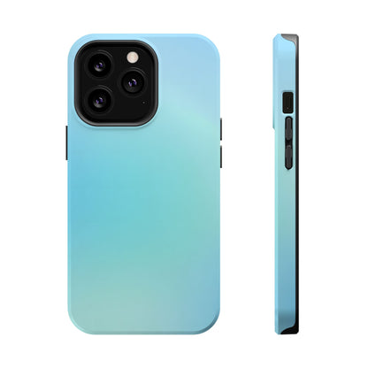 Aqua to Mint Gradient Magnetic Impact Case