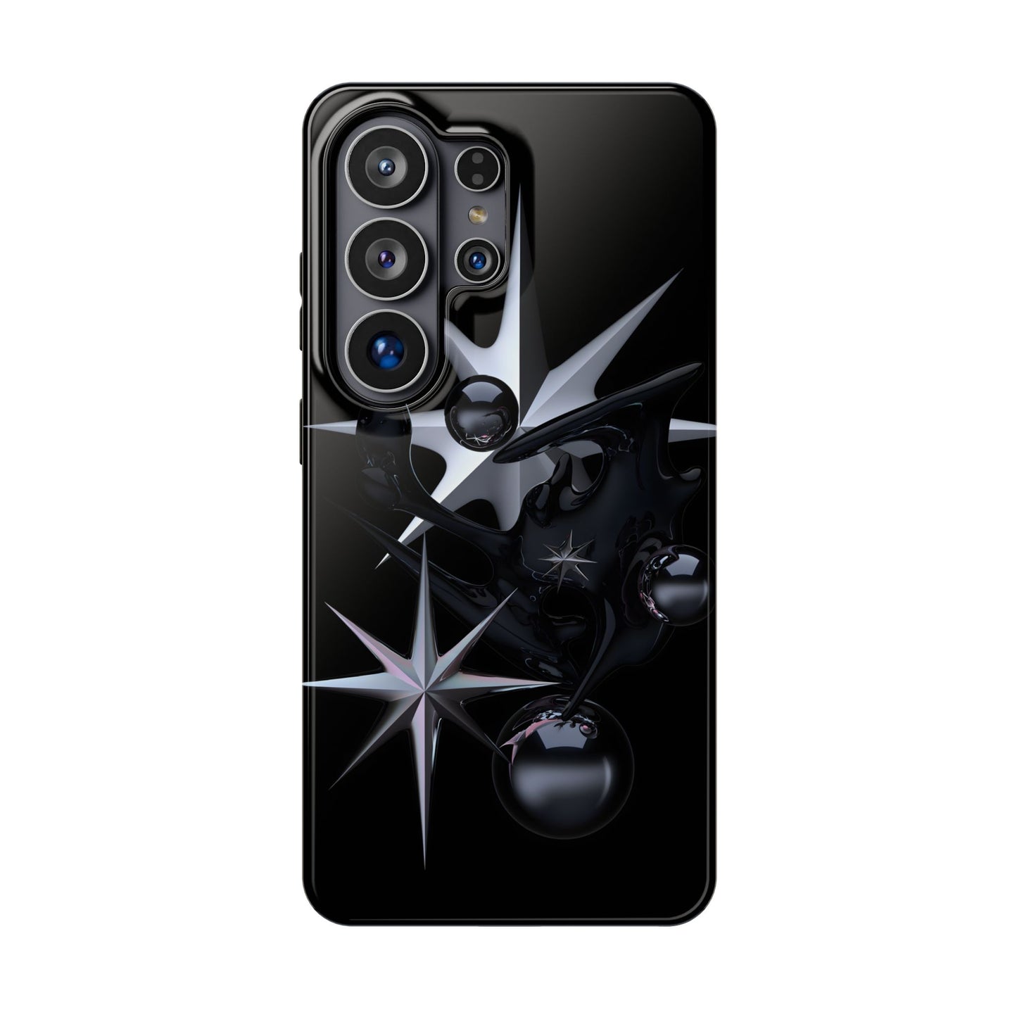 Cyber Star Liquid Metal Magnetic Tough Case