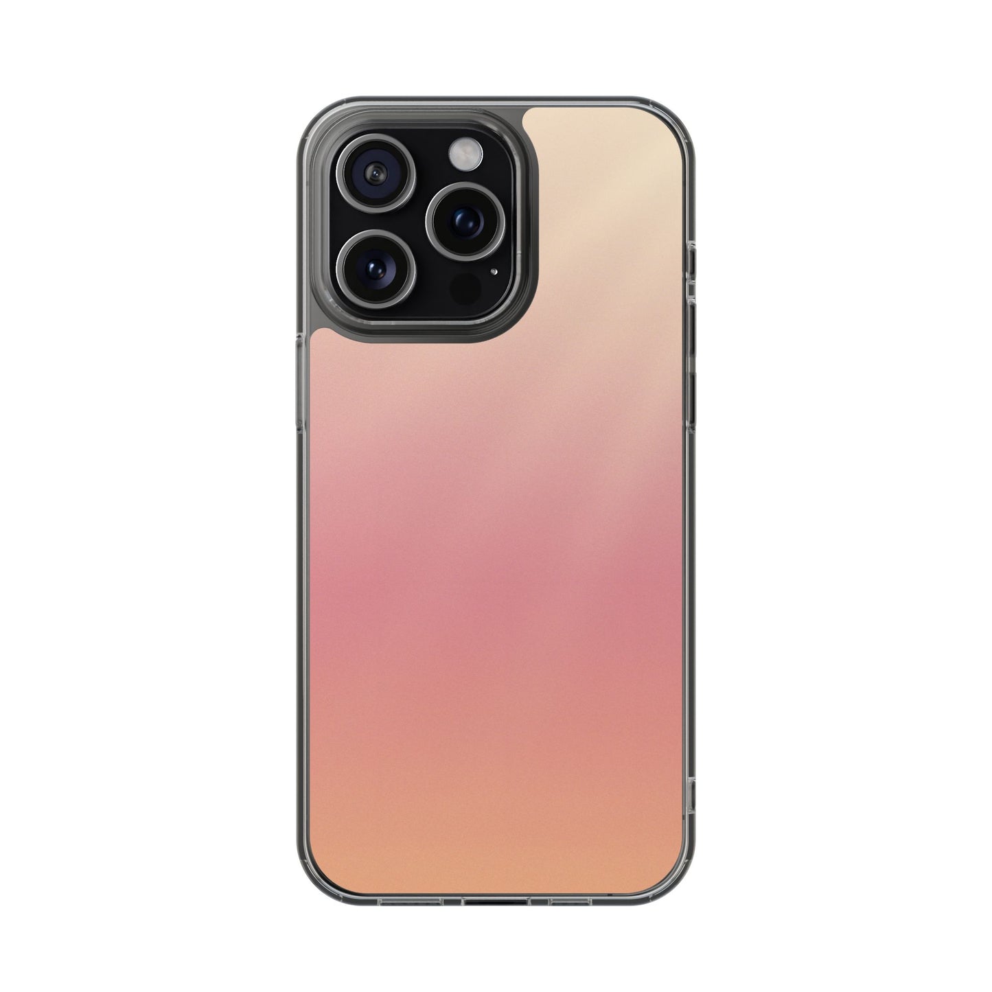 Golden Hour Aura Clear Case - MagSafe Compatible Warm Gradient Cover