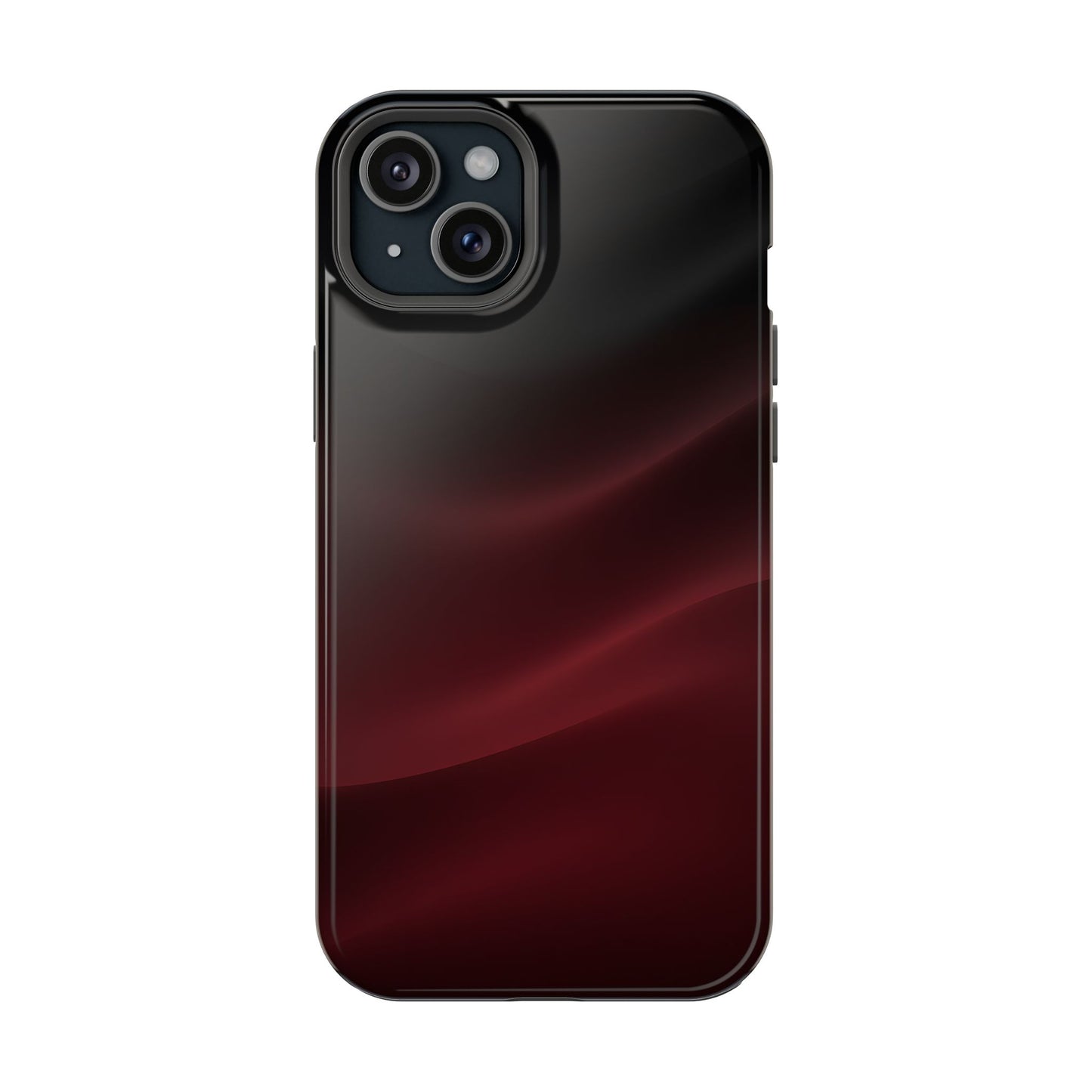 Sleek Burgundy Flow Magnetic Impact Case