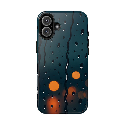 Rainy City Night Tough Case - Moody Urban Aesthetic Phone Cover