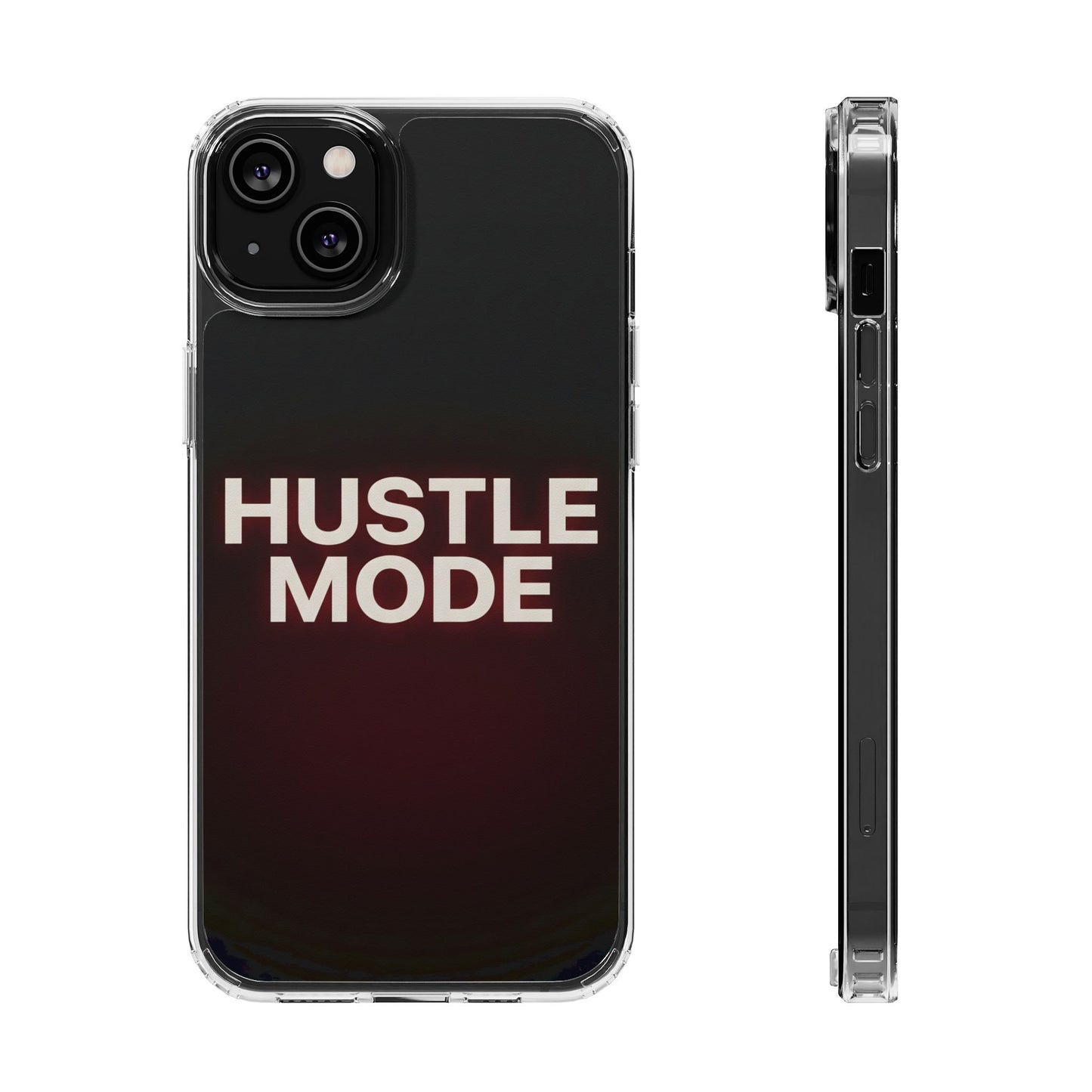 Hustle Mode Clear Case - MagSafe Compatible Dark Glowing Cover