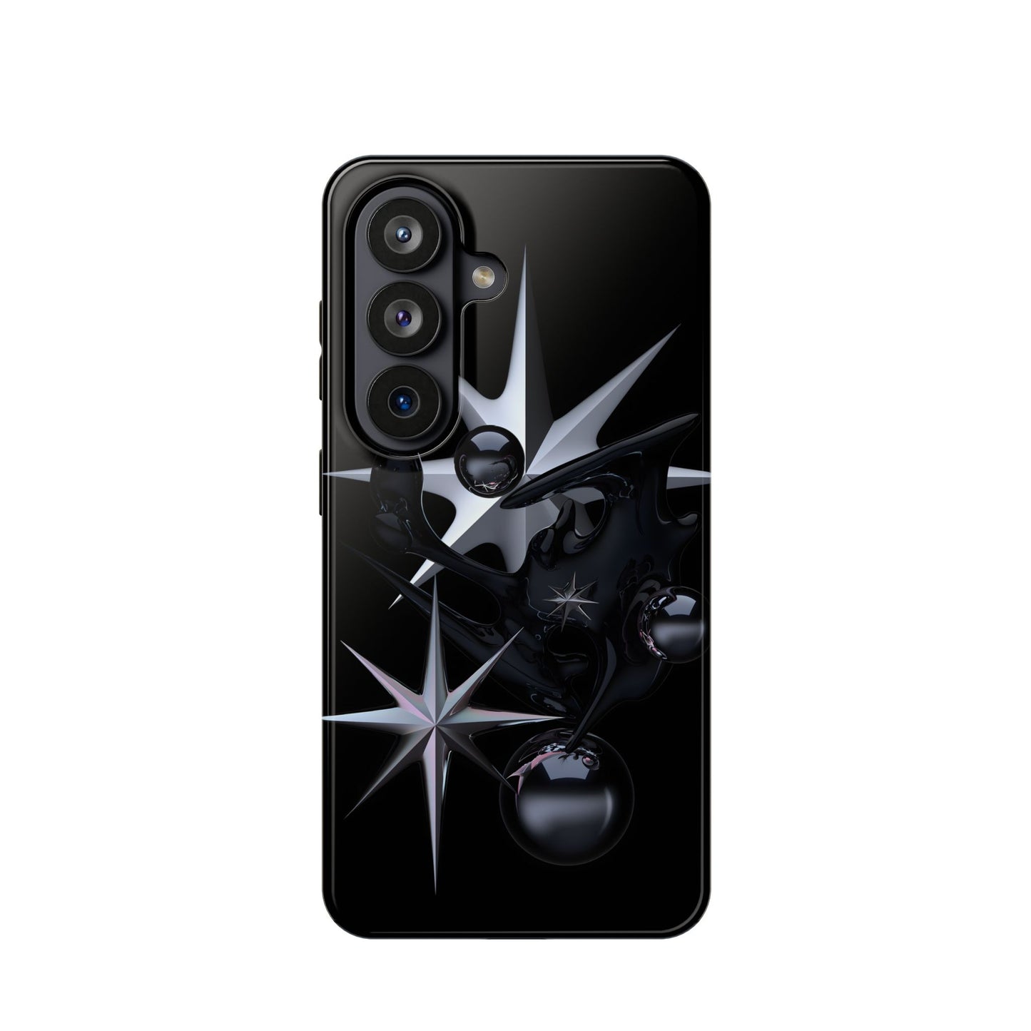 Cyber Star Liquid Metal Magnetic Tough Case