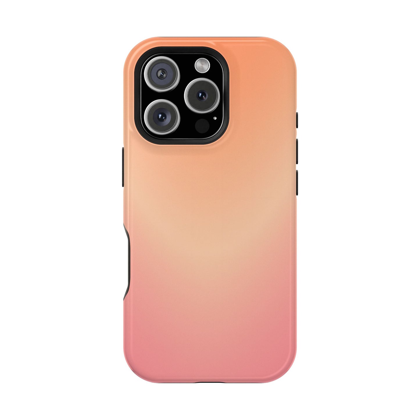 Peach to Rose Pastel Gradient Magnetic Case