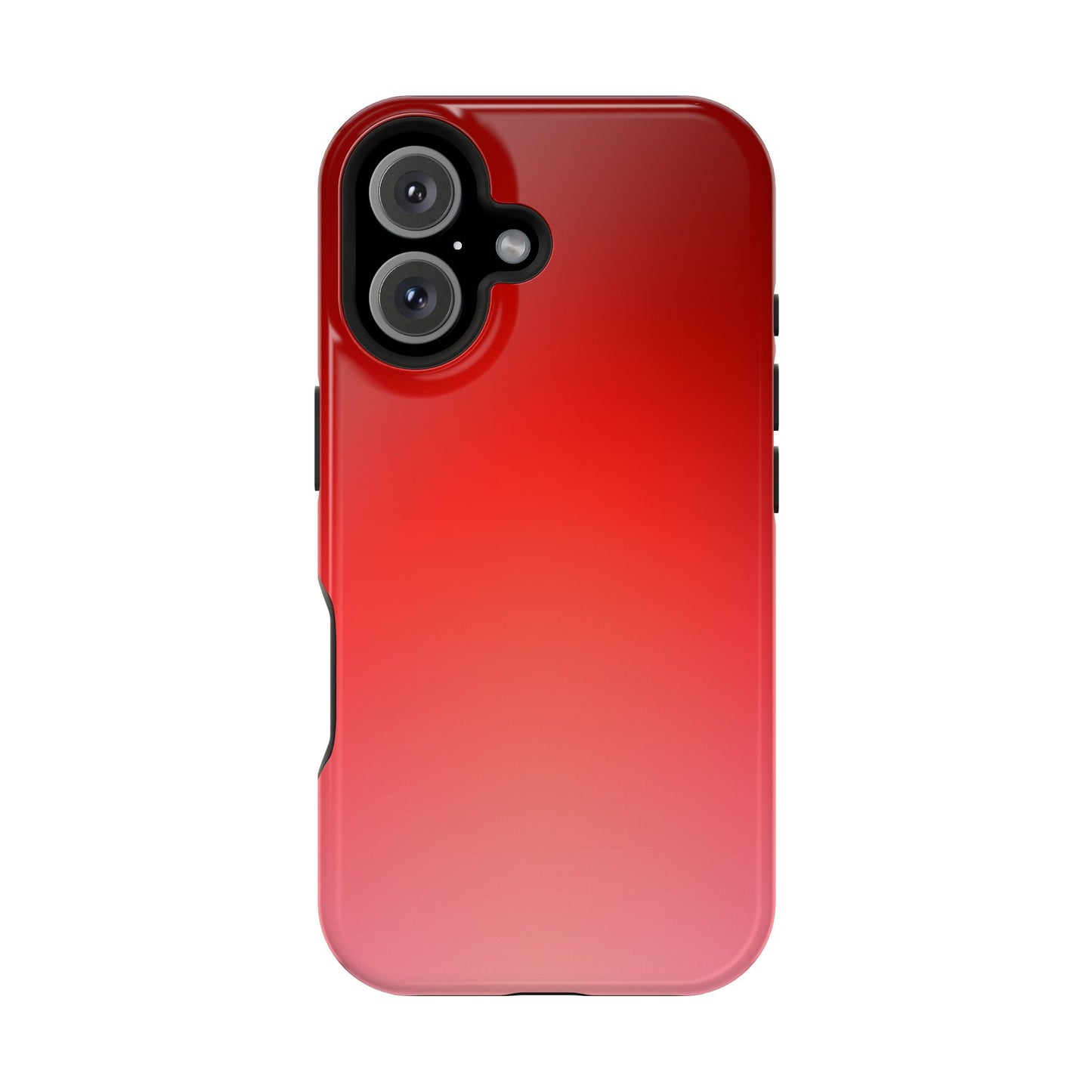 Bold Cherry Red Gradient Magnetic Impact Case