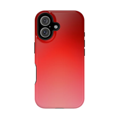 Bold Cherry Red Gradient Magnetic Impact Case