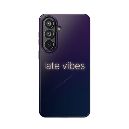 Late Vibes Purple Gradient Magnetic Impact Case