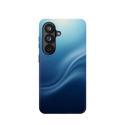 Blue Wave Abstract Magnetic Impact Case