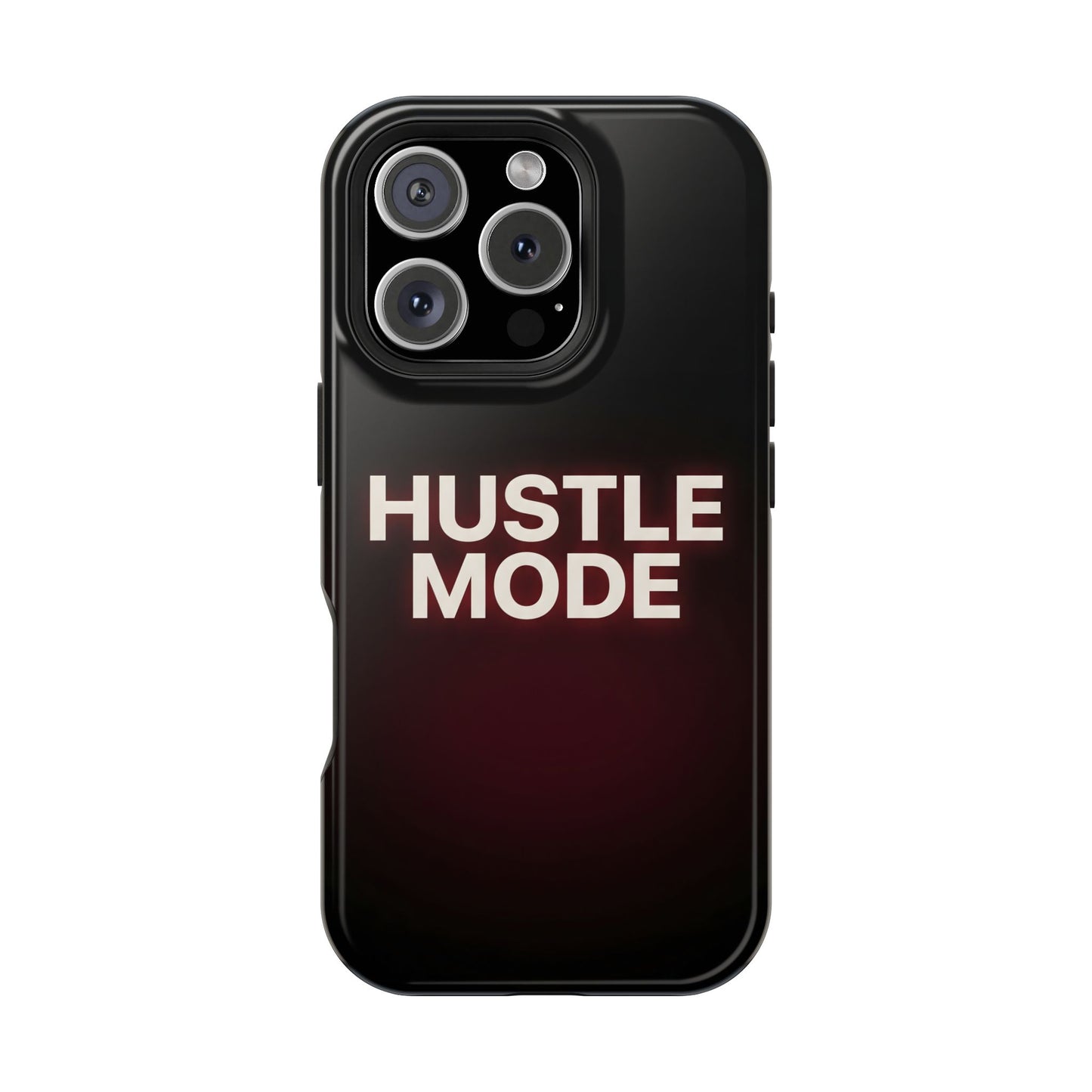 Hustle Mode Motivational Magnetic Impact Case
