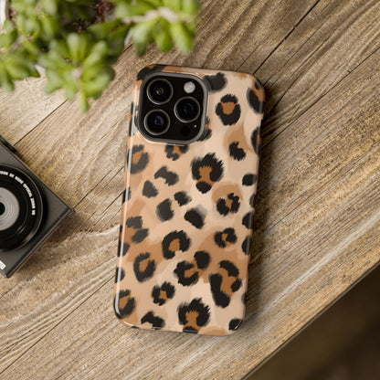 Classic Leopard Print Magnetic Tough Case