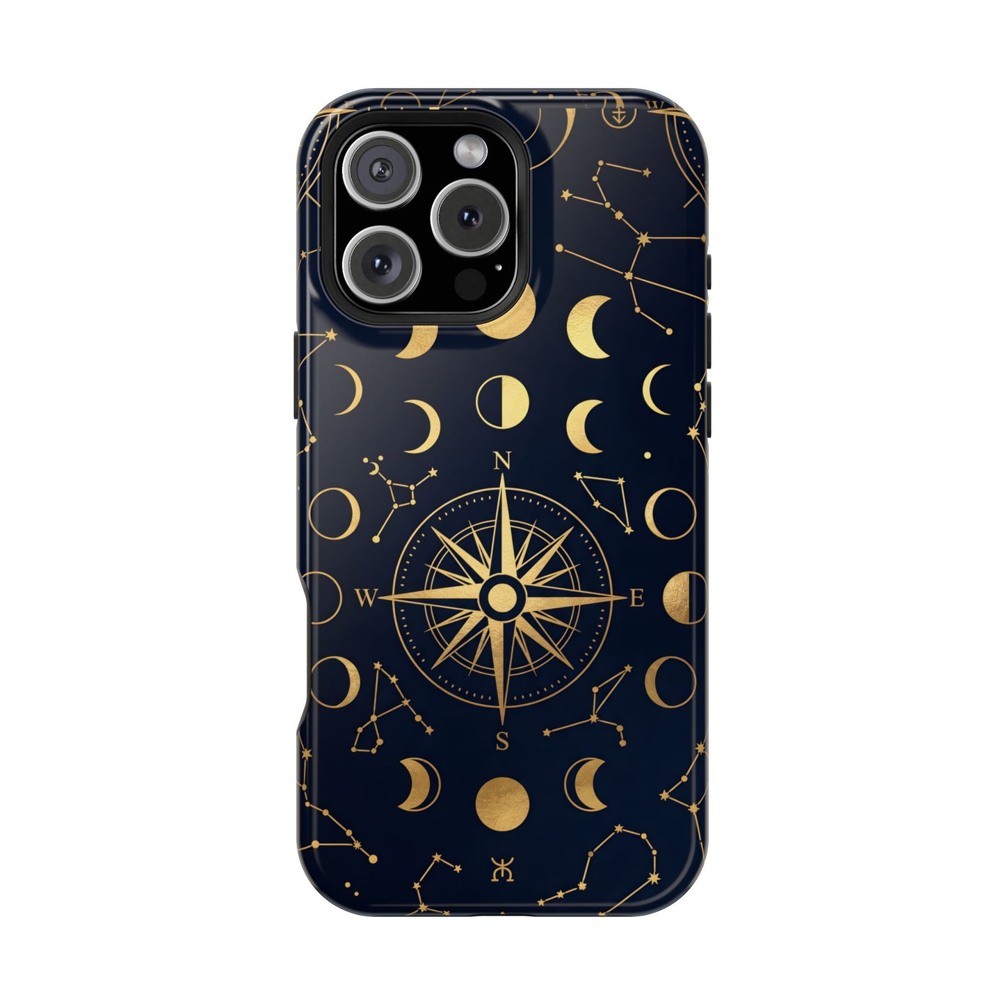 Celestial Navigator Golden Compass Magnetic Case