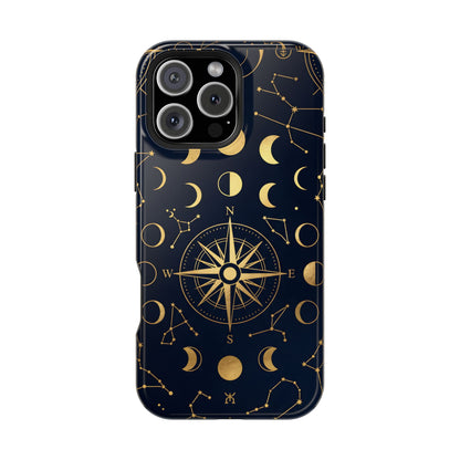 Celestial Navigator Golden Compass Magnetic Case
