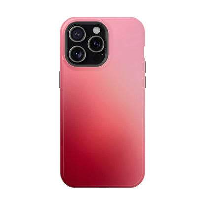 Hot Pink to Crimson Gradient Magnetic Case