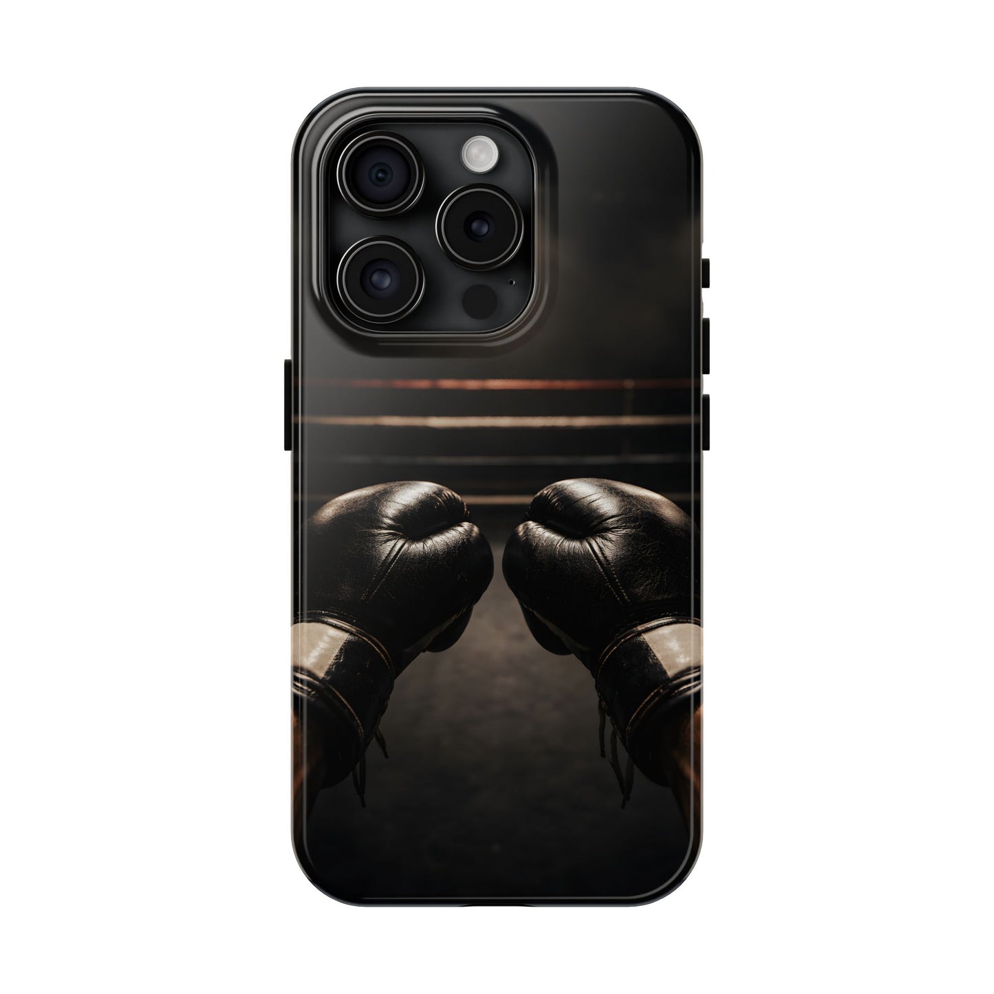 Boxing Gloves Ring POV Tough Case - Cinematic Combat Sports Cover for iPhone & Samsung