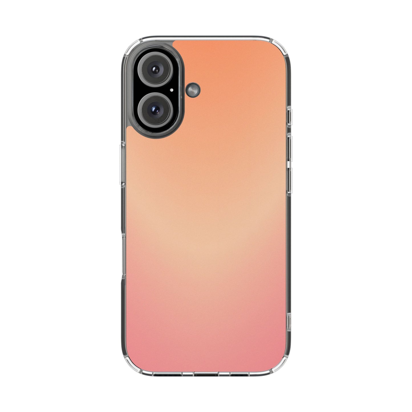 Golden Hour Aura Clear Case - MagSafe Compatible Sunset Gradient Cover