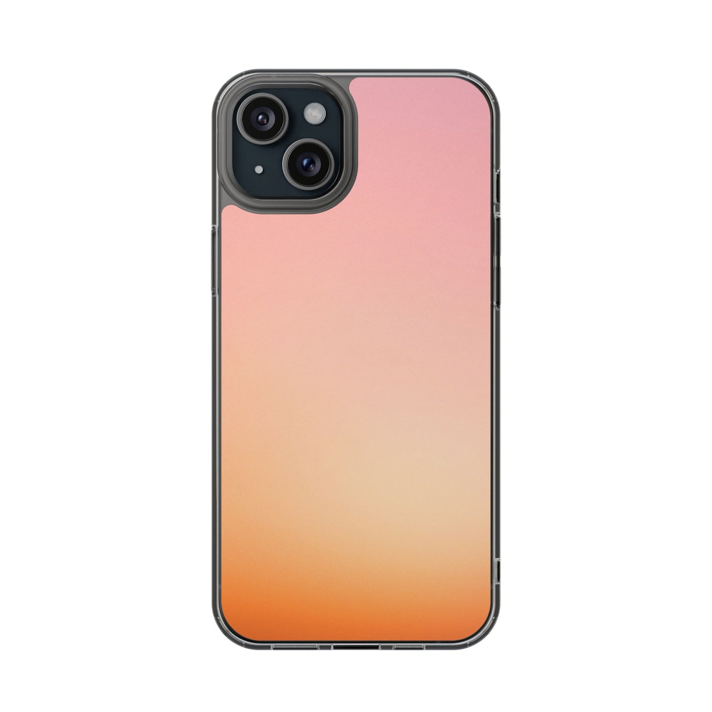 Sunset Aura Clear Case - MagSafe Compatible Warm Gradient Cover