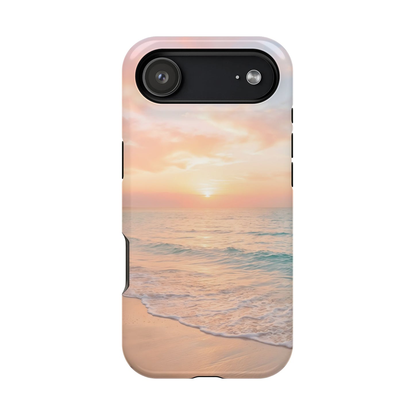 Serene Sunset Beach Magnetic Impact Case