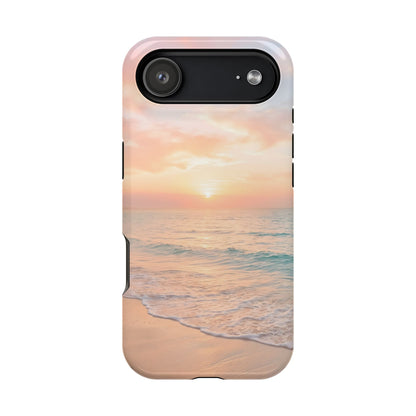 Serene Sunset Beach Magnetic Impact Case