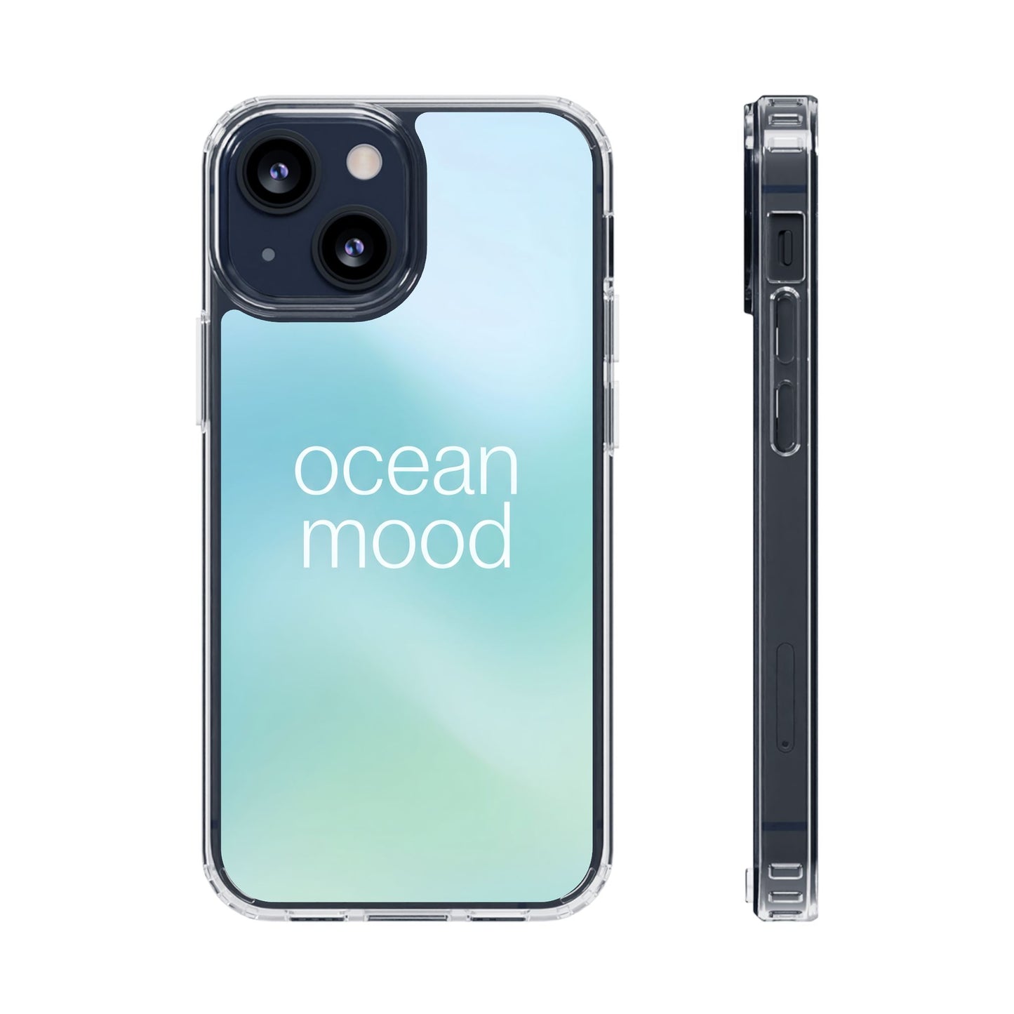 Ocean Mood Clear Case - MagSafe Compatible Coastal Gradient Cover